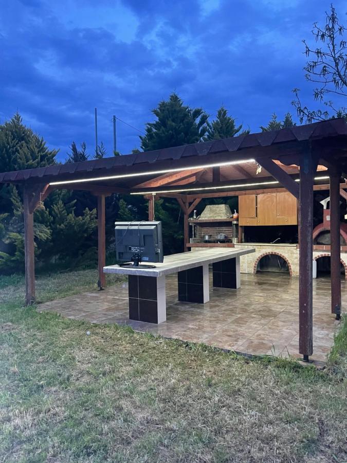 Apartmán Ευχάριστο Εξοχικό Σπίτι Με Barbeque Skála Foúrkas Exteriér fotografie